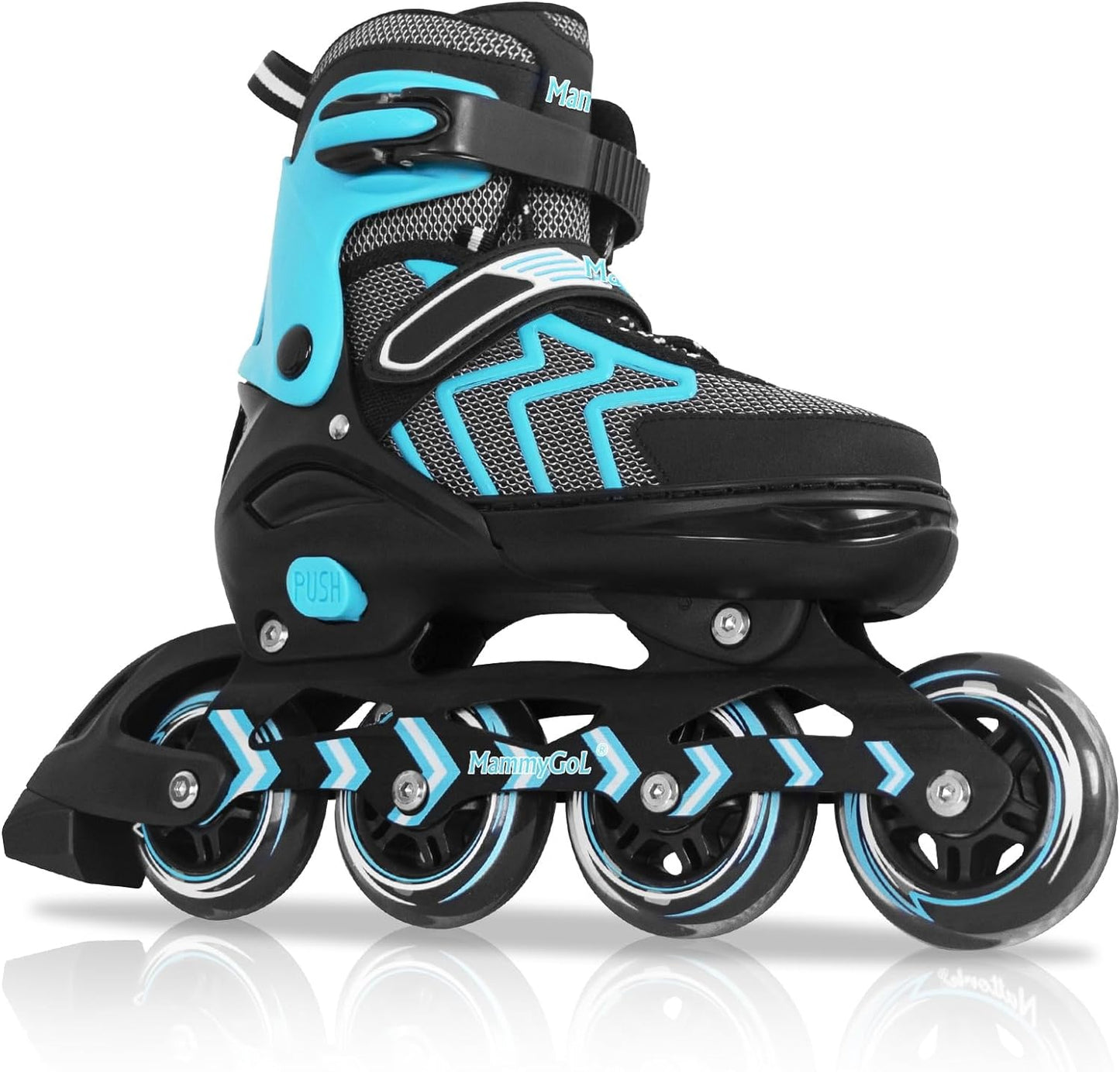 MammyGol Inline Skates for Adults-Teal