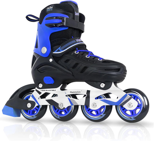 MammyGol Adults High Performance Professional Skates-Blue